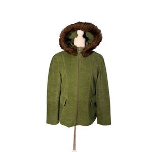 L.L. Bean hooded coat
